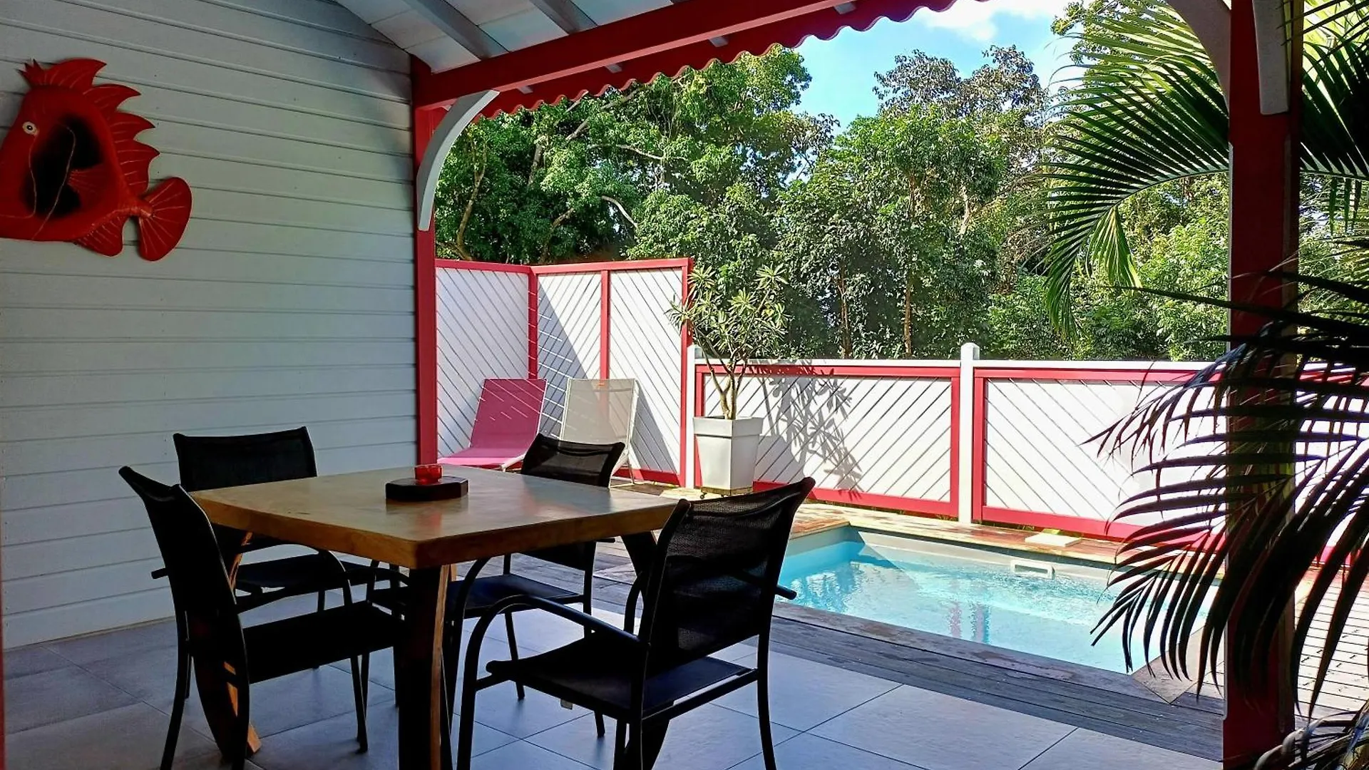 Caraibes Cottage Grenat Piscine Privee 900M De Grande Anse Deshaies Holiday home